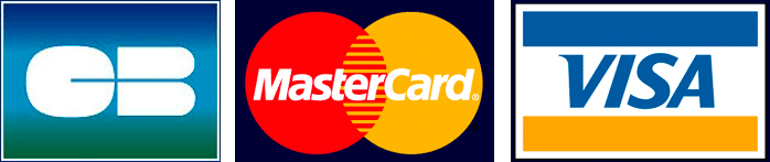 Carte Bleu, Visa, Master Card